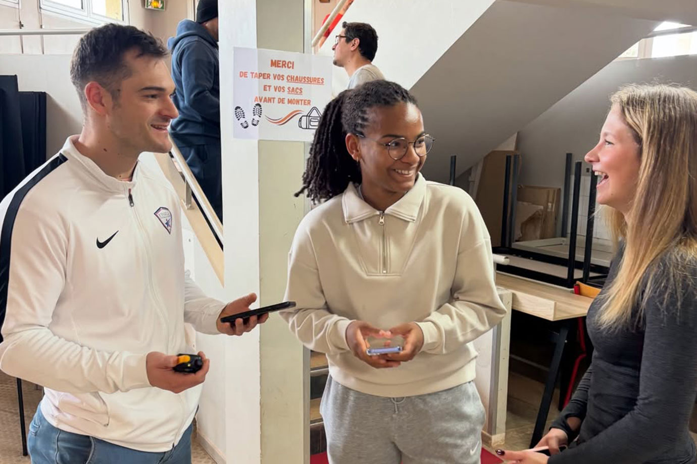Les filles de la Barrere Académie au repos avant la rentrée dans le tournoi