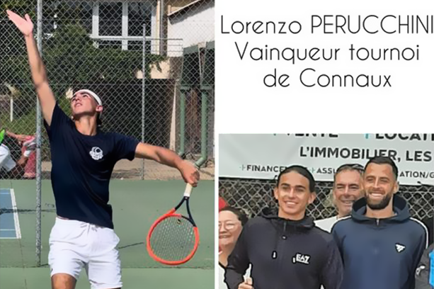 lorenzo perucchini winner at the connaux tournament