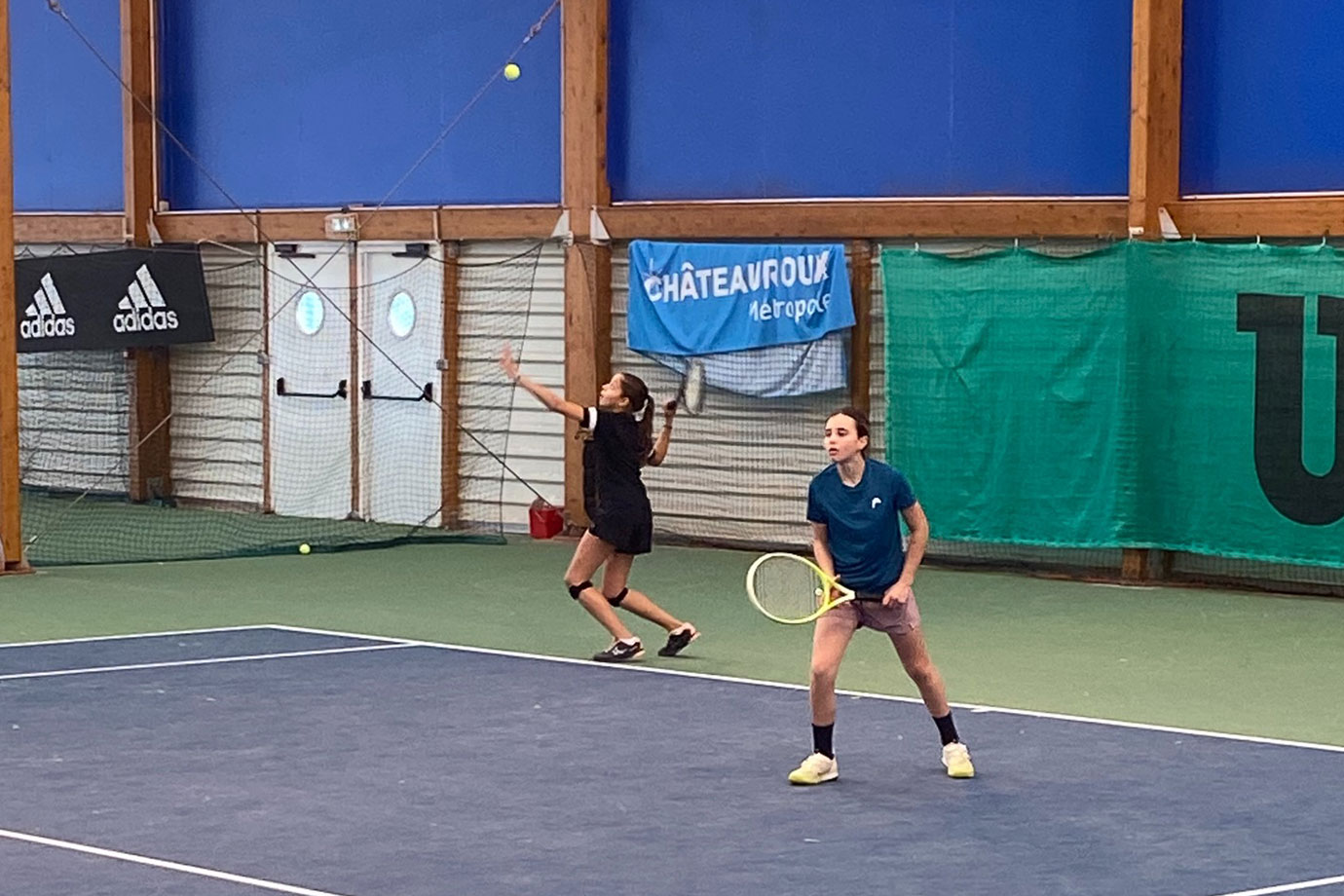 Double filles avec Iris Nyasi et Rose Millon à Châteauroux