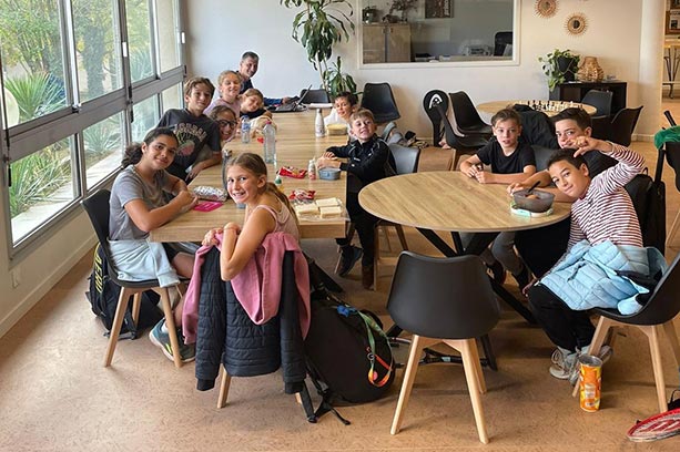 Les nouveaux coachs de la team tennis de la BARRERE Académie