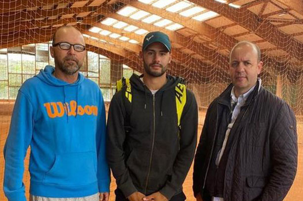 President of Algerian Tennis federation in the academy